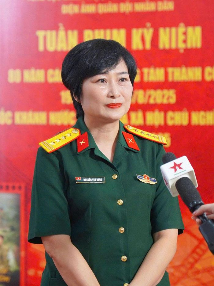 Đại tá Nguyễn Thu Dung, Giám đốc Điện ảnh Quân đội nhân dân.