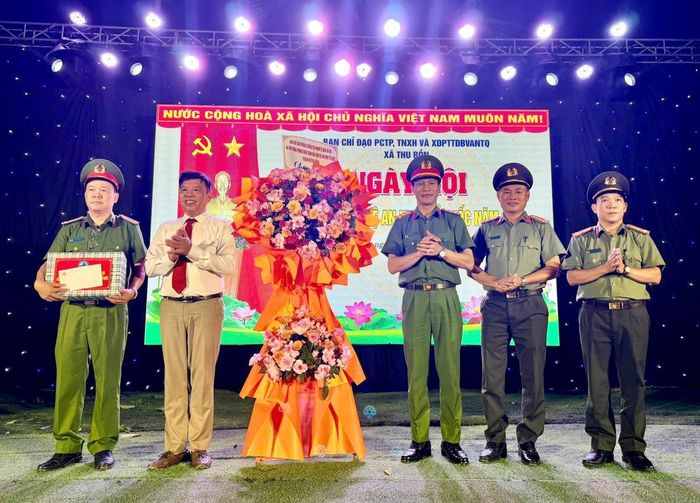 Chương trình có tham gia của Đại tá Trần Minh Nguyên - Phó Giám đốc Công an thành phố Đà Nẵng.