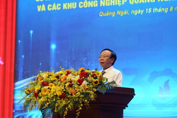 Ông Lương Kim Sơn, Trưởng ban Quản lý KKT Dung Quất và các KCN Quảng Ngãi