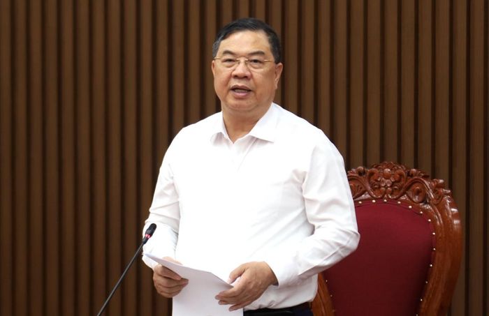 Phó Thủ tướng Thường trực Chính phủ Phạm Gia Túc làm việc với Ban Thường vụ Tỉnh ủy Quảng Ngãi