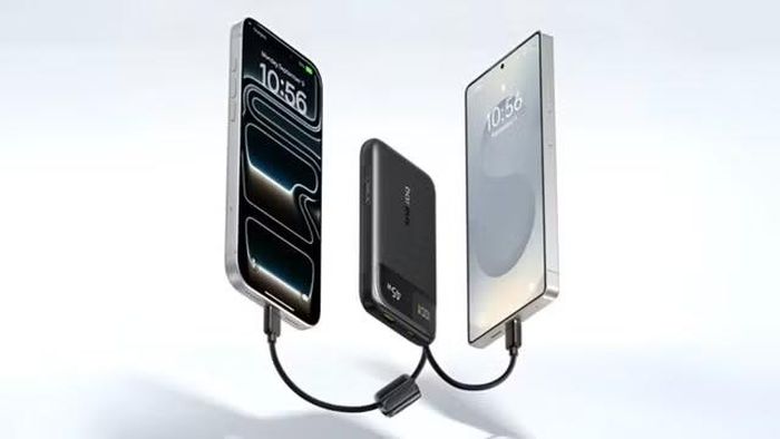 Mức công suất này đủ đáp ứng nhu cầu sạc nhanh cho nhiều điện thoại hiện nay, trong khi thiết kế gọn giúp sản phẩm dễ dàng nằm trong túi áo khoác hoặc túi nhỏ.