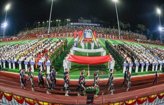 Đại hội là dịp đánh giá phong trào TDTT tại các ngành, địa phương; đồng thời phát hiện, tuyển chọn những tài năng. Ảnh: Quý Vĩnh