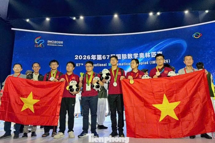 Cả 6 học sinh Việt Nam tham gia IMO 2026 đều giành huy chương.