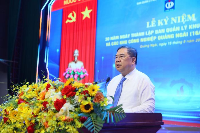 Phó Thủ tướng Thường trực Chính phủ Phạm Gia Túc phát biểu tại lễ kỷ niệm.