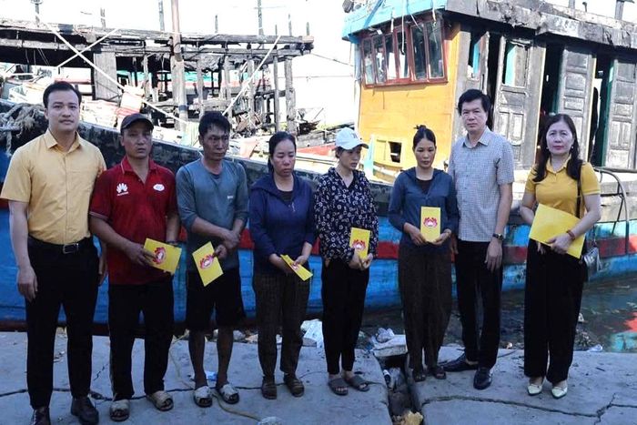 Sự hỗ trợ kịp thời góp phần tiếp thêm động lực để ngư dân vượt qua khó khăn, sớm trở lại ngư trường.
