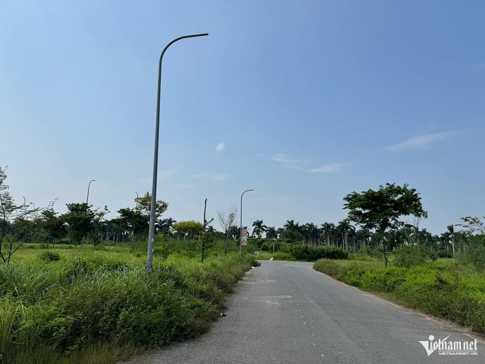 Cả khu đô thị không bóng người.