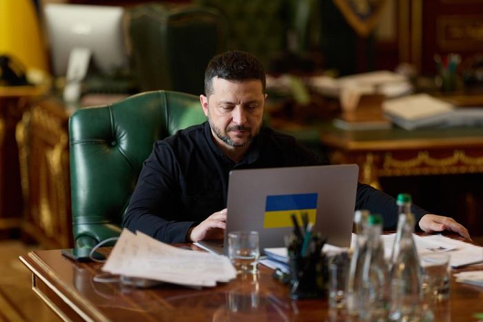 Tổng thống Ukraine Volodymyr Zelensky. Ảnh: X/@ZelenskyyUa