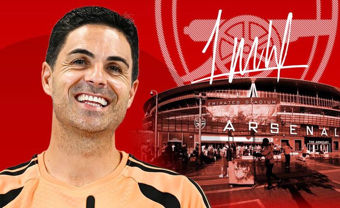Mikel Arteta chuẩn bị ký hợp đồng mới với Arsenal - Ảnh: SunSport