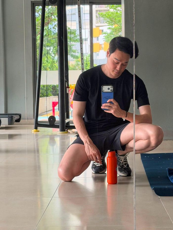 Ca sĩ Quang Vinh thú nhận lười tập gym.