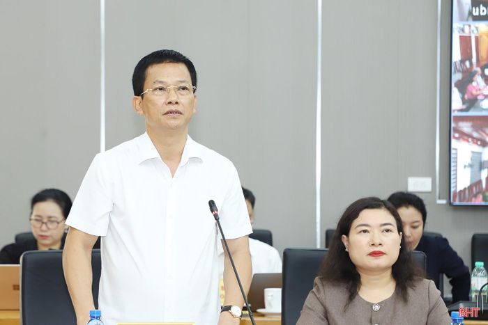 Phó Chủ tịch UBND tỉnh Nguyễn Trọng Hiếu nhấn mạnh các nhiệm vụ trọng tâm cần tập trung.