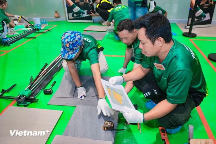Mùa 2 tiếp nối mùa giải đầu tiên với định hướng đưa việc nâng cao tay nghề trở thành một phần quan trọng trong quá trình phát triển nghề nghiệp của người thợ. (Ảnh: Hoài Nam/Vietnam+)
