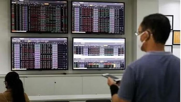 Chỉ số VN30 giảm 1,79%, dừng ở mức 1.876,81 điểm. (Ảnh: TTXVN)