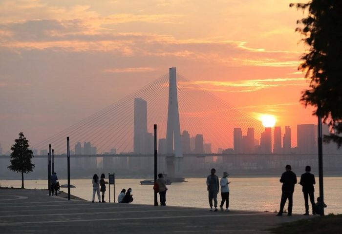 Thành phố Vũ Hán, Trung Quốc. Ảnh: THX/TTXVN