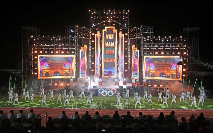 Tiết mục văn nghệ chào mừng Đại hội Thể dục thể thao tỉnh An Giang lần thứ nhất - năm 2026.