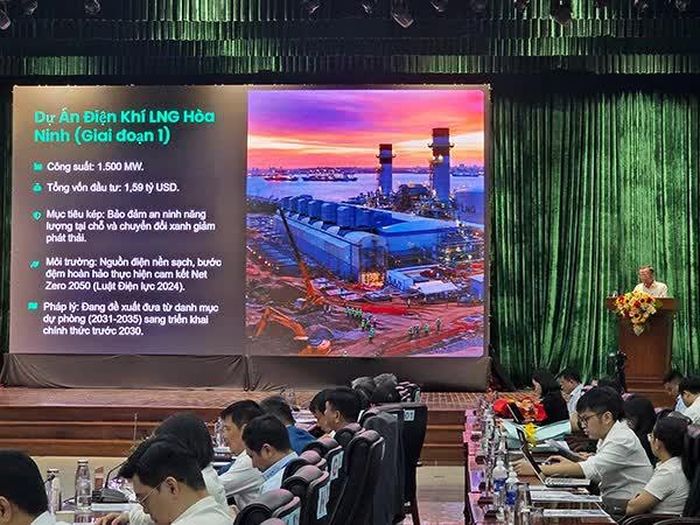 Dự án Nhà máy điện khí LNG Hoà Ninh (giai đoạn 1).