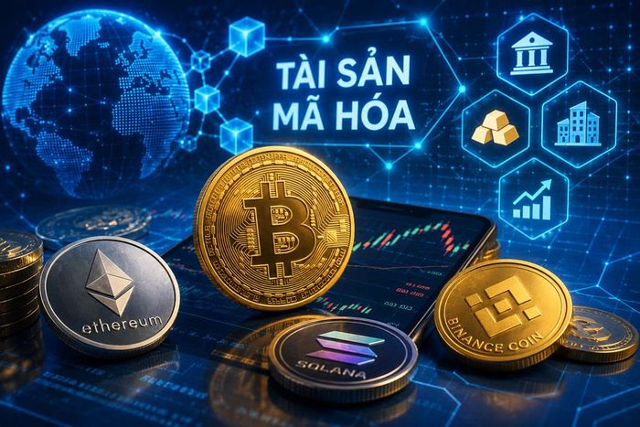 Xu hướng mã hóa tài sản trên nền tảng blockchain, được kỳ vọng mở rộng cơ hội đầu tư, nâng cao tính thanh khoản và thúc đẩy phát triển thị trường tài chính số. Ảnh minh họa: AI tạo