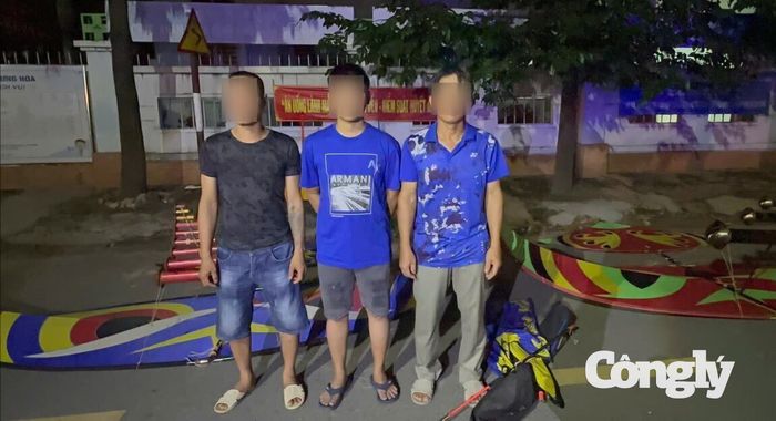 Cơ quan công an triệu tập 3 người liên quan tới hành vi thả diều ở độ cao lớn. (Ảnh: Công an cung cấp)