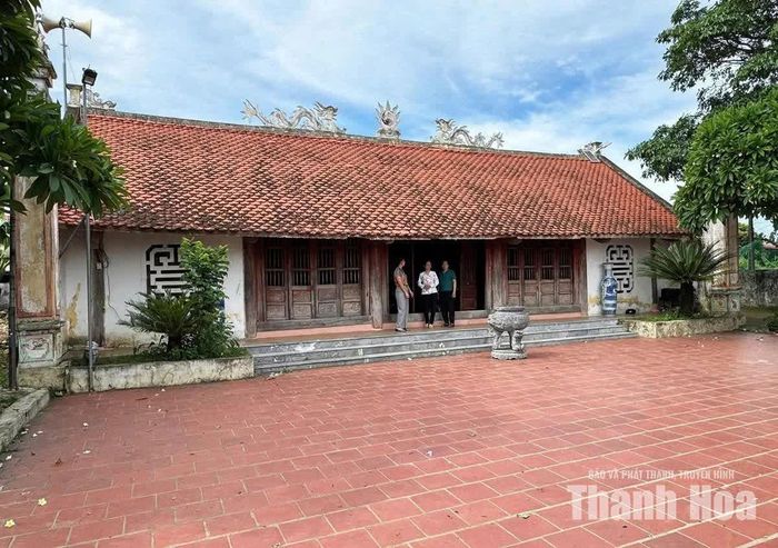 Đình Đa Lộc ở xã Thiệu Quang.
