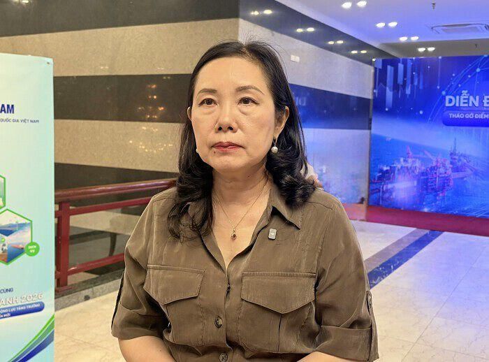 Bà Đỗ Thị Thuý Hương, Phó Chủ tịch kiêm Tổng Thư ký Hiệp hội Doanh nghiệp điện tử Việt Nam. (Ảnh: Hạ An).