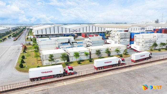 THILOGI mở rộng bãi container lạnh tại Cảng quốc tế Chu Lai, đáp ứng nhu cầu lưu trữ của doanh nghiệp. Ảnh: THILOGI