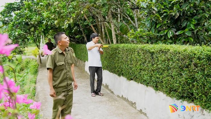 Phong trào toàn dân bảo vệ an ninh Tổ quốc được người dân thôn Mỹ An tích cực hưởng ứng. Ảnh: N.HƯNG
