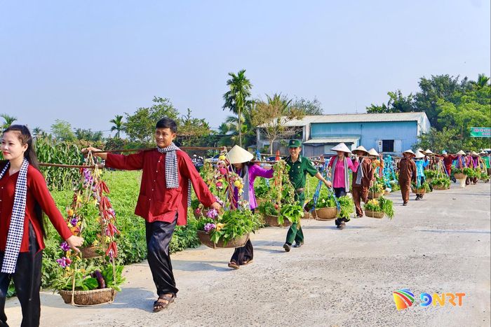 Lễ hội rau lần thứ IV và phiên chợ nông sản xã Hòa Vang năm 2026 thu hút nhiều du khách tham quan với các hoạt động đặc sắc. Ảnh: DIỄM PHÚC