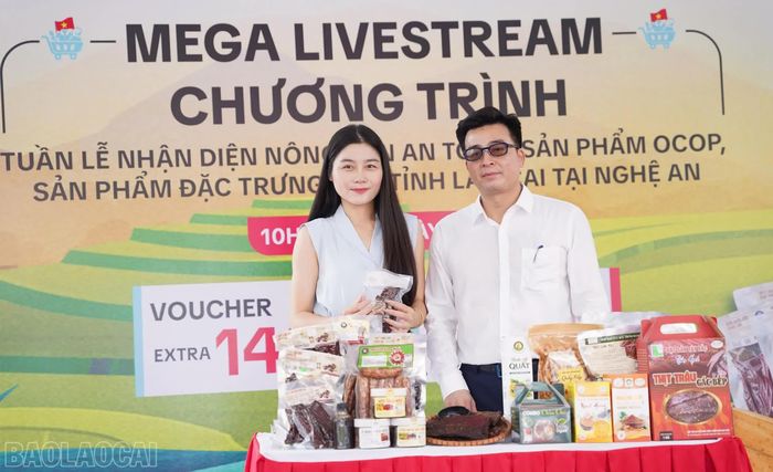Phiên phát trực tiếp quảng bá, bán sản phẩm trong khuôn khổ tuần lễ.