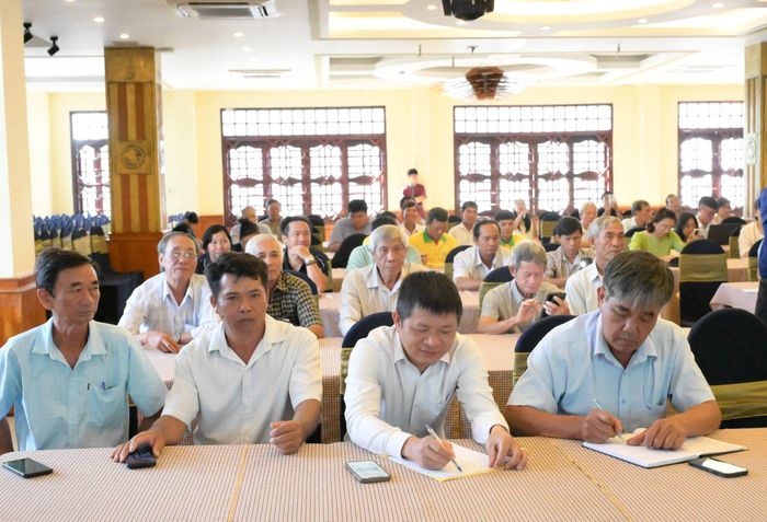 Qua lớp tập huấn, các cán bộ quản lý, kiểm soát viên chuyên trách tại các HTX được nâng cao trình độ nghiệp vụ