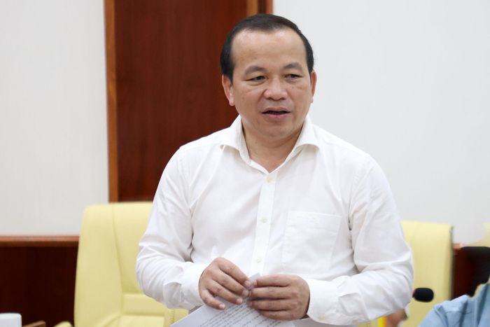 Chánh Văn phòng UBND tỉnh Đỗ Tấn Sương thông tin về tiến độ giải ngân các khu vực, địa phương