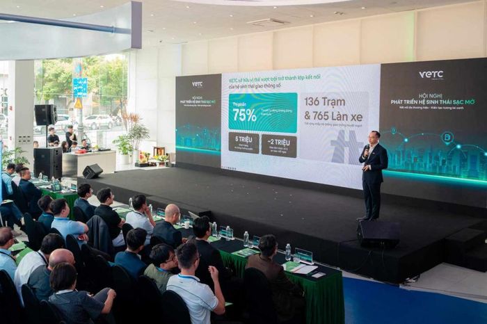 VETC tạo lớp kết nối chung giữa người dùng và các mạng lưới sạc