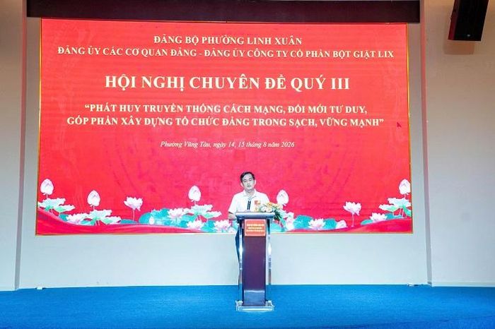Đồng chí Phạm Đức Sơn nhấn mạnh cần biến giá trị truyền thống cách mạng thành nhận thức, hành động và kết quả cụ thể