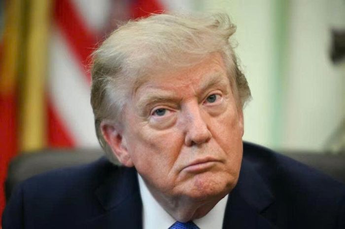Tổng thống Donald Trump tại Phòng Bầu dục ngày 6/8/2026. Ảnh: Jim Watson/AFP