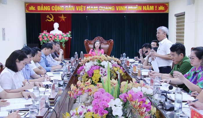 Quang cảnh buổi giám sát. Ảnh: Mai Phương