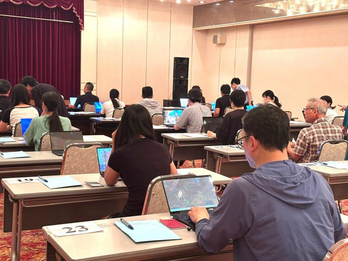Kỳ thi năm nay được tổ chức thí điểm dành cho 25 thí sinh, đăng ký dự thi ở đầy đủ các trình độ từ Bậc 1 đến Bậc 6 theo Khung năng lực tiếng Việt dùng cho người nước ngoài. Ảnh: BTC