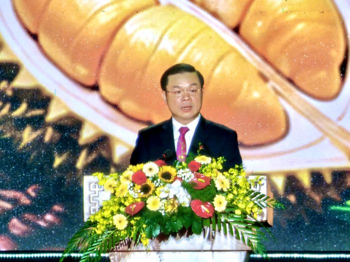 Chủ tịch UBND tỉnh Đắk Lắk Đỗ Hữu Huy phát biểu khai mạc