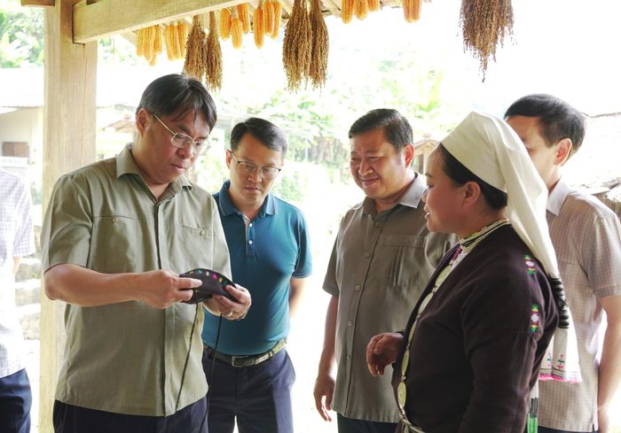 Bí thư Tỉnh ủy, Chủ tịch HĐND tỉnh Phan Thăng An định hướng xây dựng Hoài Khao theo tư duy “bảo tàng sống”.