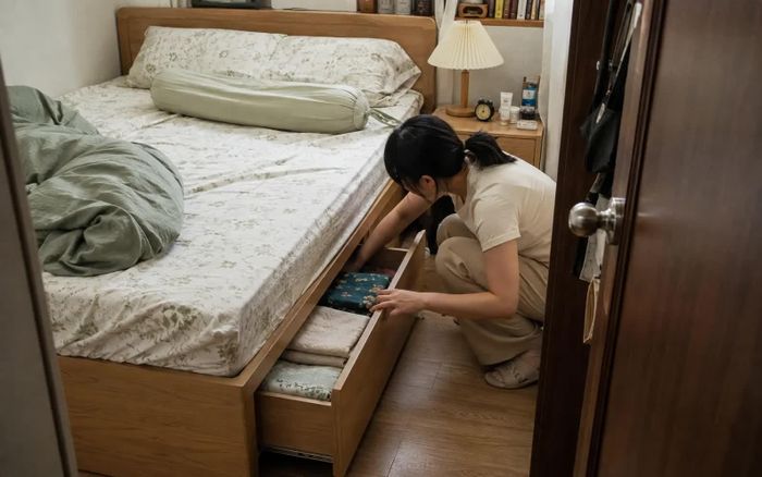 Giường ngủ có ngăn kéo kém linh hoạt trong di chuyển, bố trí