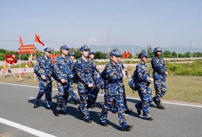 Quốc Trường tiết lộ, rèn luyện vất vả trong môi trường quân ngũ giúp anh ăn ngon, ngủ ngon hơn.