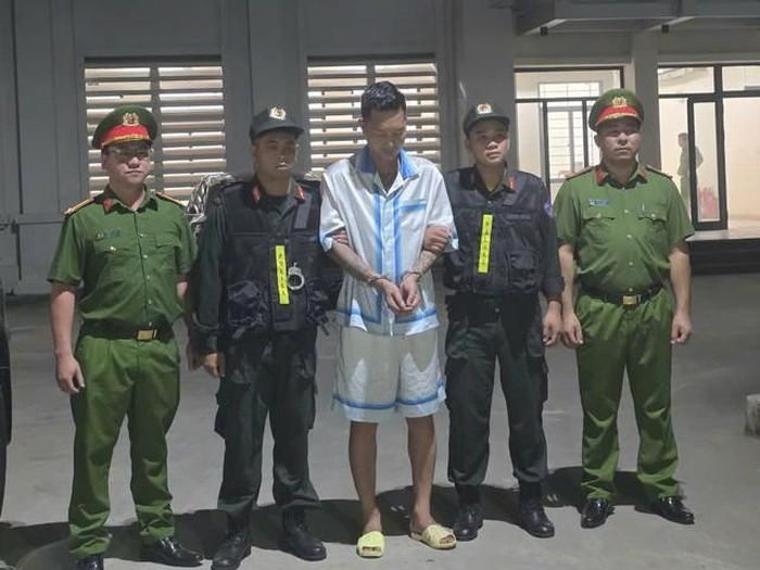 "Huấn Hoa Hồng" tại cơ quan công an. Ảnh: Bộ Công an