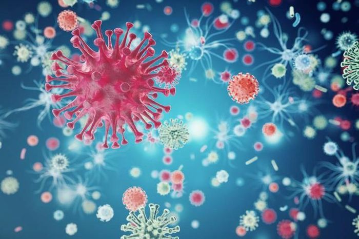 Thời tiết thay đổi, môi trường đông người và việc tiếp xúc với virus, vi khuẩn khiến trẻ dễ mắc bệnh hô hấp khi trở lại trường. Ảnh AI.