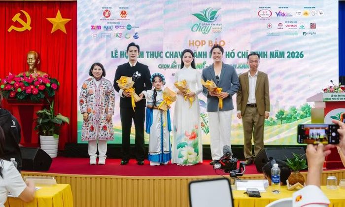 Các Đại sứ của chương trình Lễ hội Ẩm thực Chay TP.HCM 2026