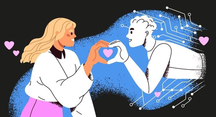  Việc con người dành tình cảm cho chatbot AI là một hiện tượng xã hội cần phải nghiêm túc nhìn nhận. Ảnh minh họa: Shutterstock. 
