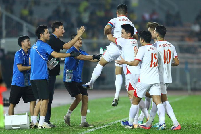 Tuyển Việt Nam nắm lợi thế lớn. Ảnh: Minh Chiến.