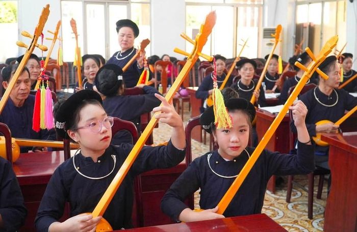 Điều đáng mừng là lớp tập huấn có sự tham gia của đông đảo các em học sinh