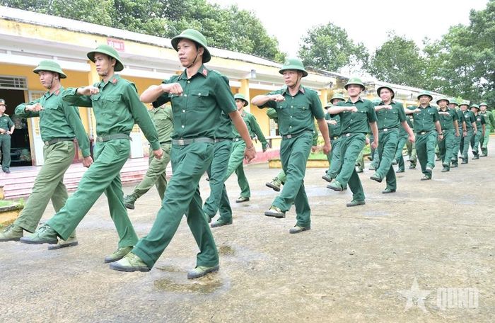  Kỷ luật, rèn luyện tác phong giúp quân nhân dự bị nâng cao nhận thức, tự hào trở lại quân ngũ. 