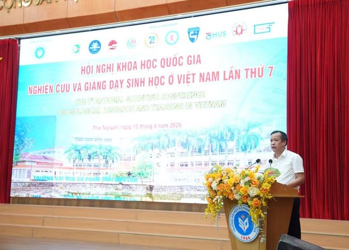 PGS.TS. Mai Xuân Trường phát biểu khai mạc Hội nghị.