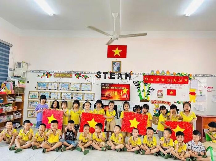 Cấp mầm non còn 150 cơ sở. (Ảnh minh hoạ)