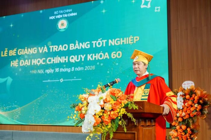 NGƯT.PGS.TS Nguyễn Đào Tùng phát biểu tại buổi lễ.