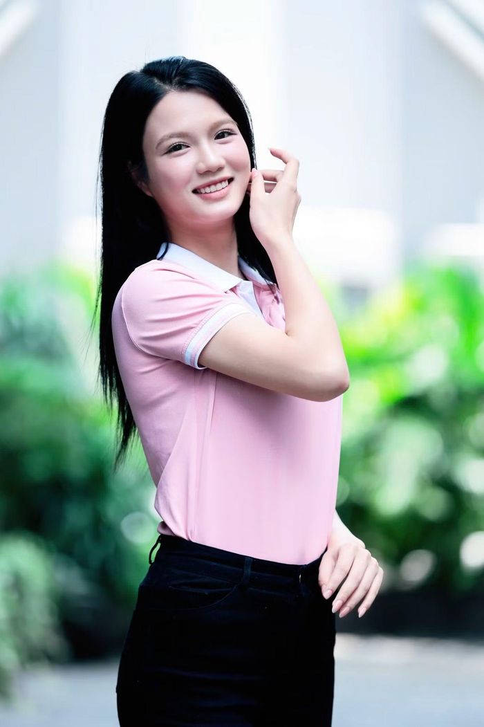 Nguyễn Thị Thuý Linh (SBD 856), sinh năm 2007, Hà Nội, cao 1,75 m, hiện là sinh viên Học viện Nông nghiệp Việt Nam.