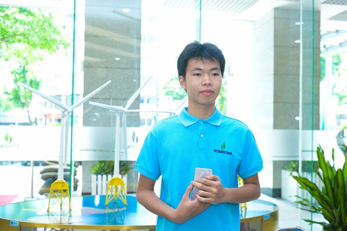 Em Nguyễn Đăng Khôi chia sẻ về những cảm xúc và ấn tượng tại chương trình.